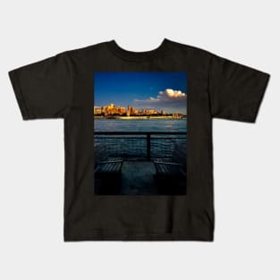 Seaport, Manhattan, NYC Kids T-Shirt